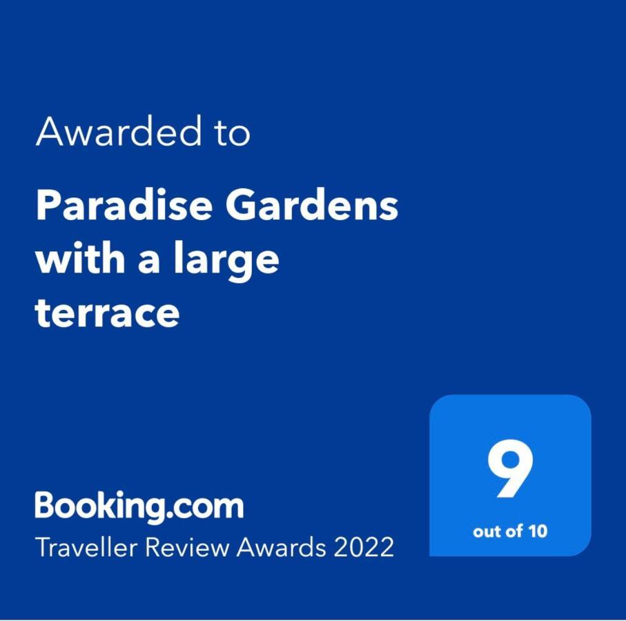 Paradise Gardens With A Large Terrace Pafos Zewnętrze zdjęcie